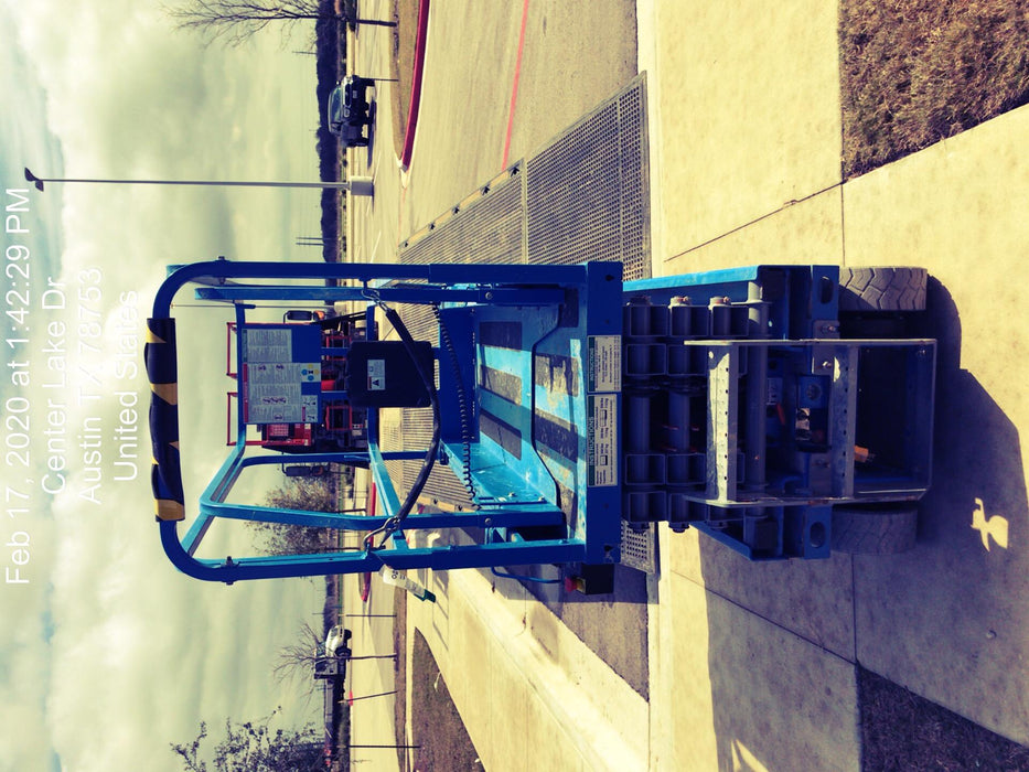 2019 Genie GS-1930 Fixed Rails with Chain Entry