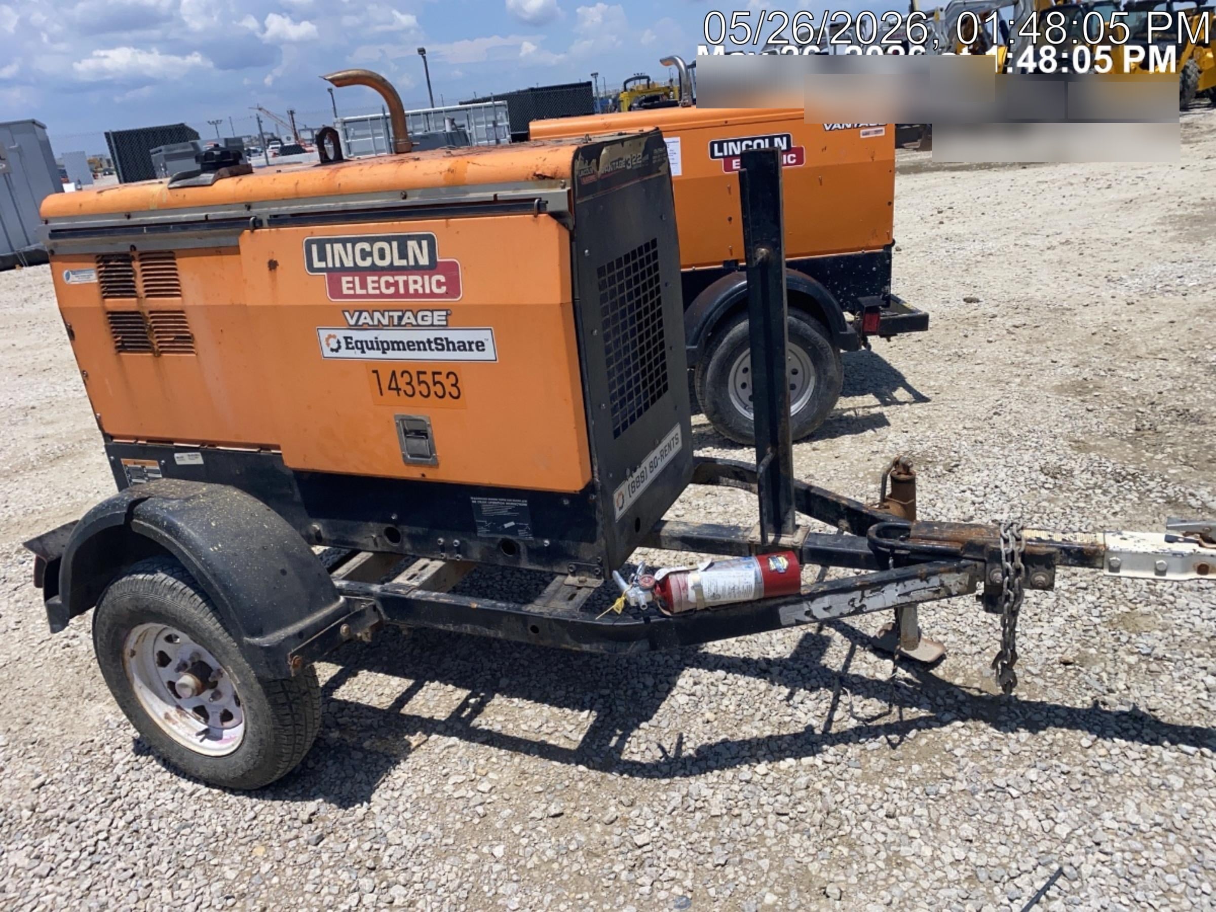 2021 Lincoln Electric Vantage 322 VANTAGE 322 READY-PAK 3
(EQUIPMENTSHARE)