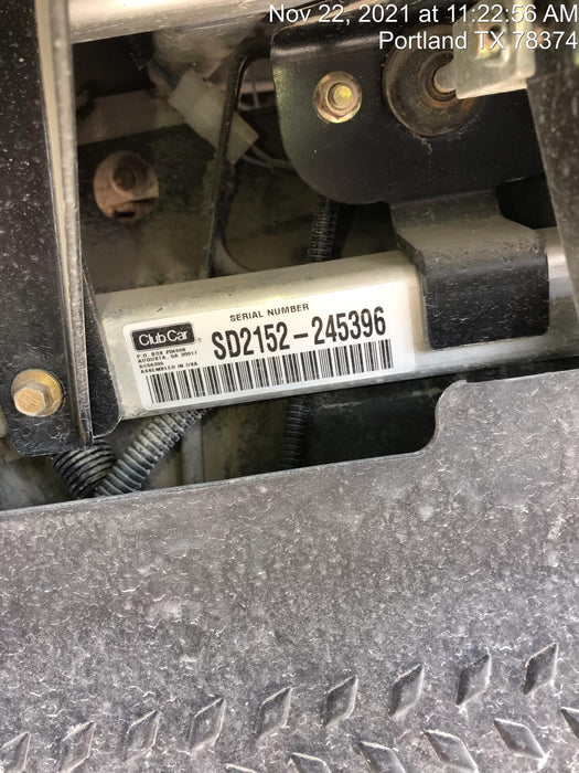 2021 Club Car CA1700D Canopy, Diesel, 4 Passenger