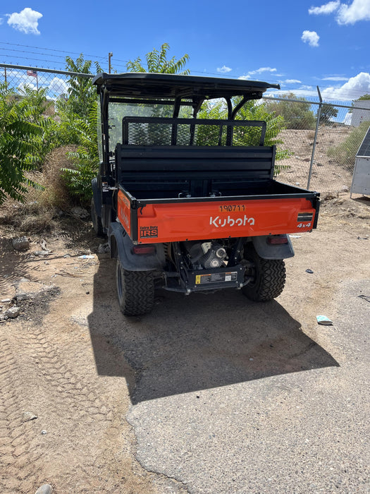 2022 Kubota RTV-X1140W-H Plastic Canopy, Windshield Acrylic Clear, LED Strobe Light, Wire Harness Kit, Back up Alarm
