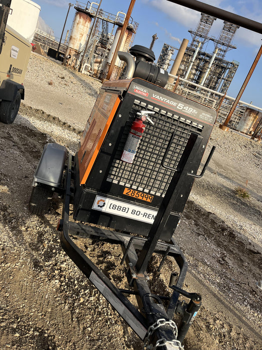 2022 Lincoln Electric Vantage 549X Crosslink Technology, Trailer Mounted, ES Decals, T3