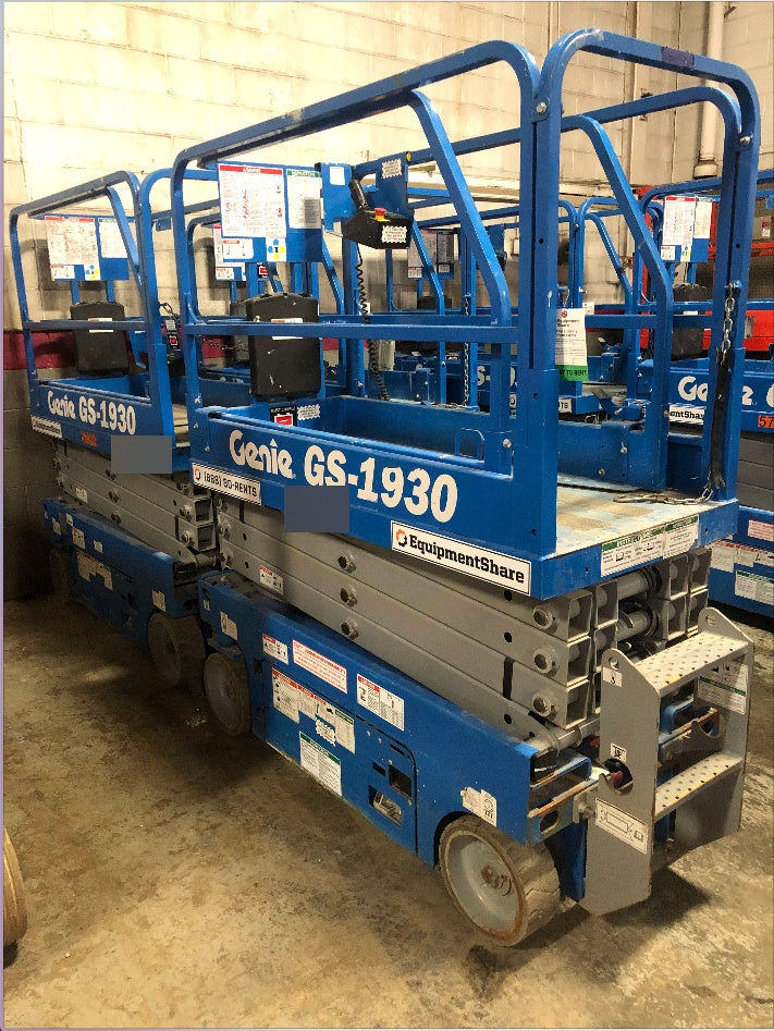 2016 Genie GS-1930 Standard Rental Specs
