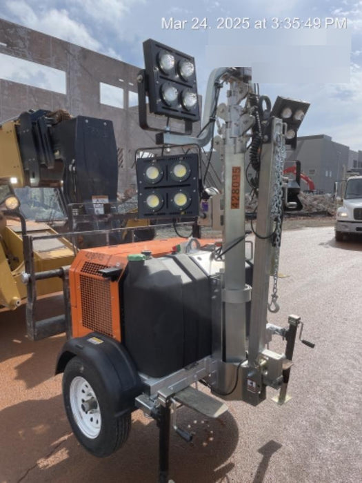 2024 Wanco WLTT-4MM4K Diesel, Deep Sea Controller, Shore Power Plug, Auto Start, (4) 350W LED Floodlights, 4kW Generator, 60 Gal Fuel Tank, 2" Ball, T3