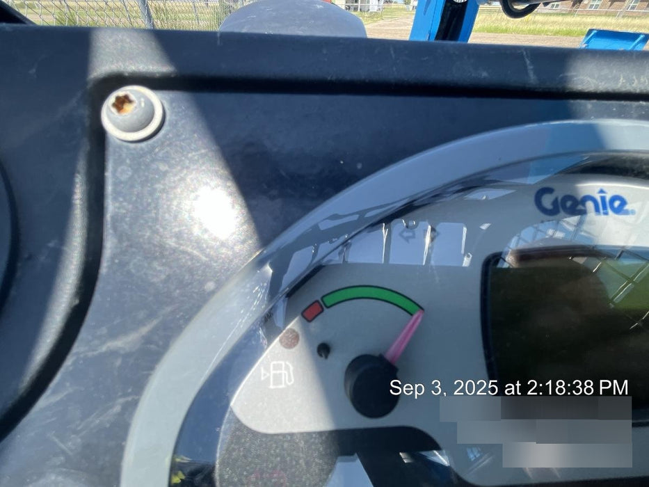 2018 Genie GTH-1056 Genie GTH-1056 w/Open ROPS, Foam Filled Tires, Work Light/Beacon, 60" Carriage and Forks