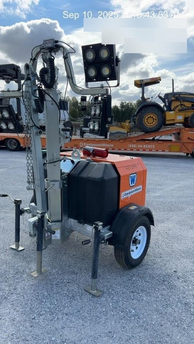 2024 Wanco WLTT-4MM4K Diesel, Deep Sea Controller, Shore Power Plug, Auto Start, (4) 350W LED Floodlights, 4kW Generator, 60 Gal Fuel Tank, 2" Ball, T3
