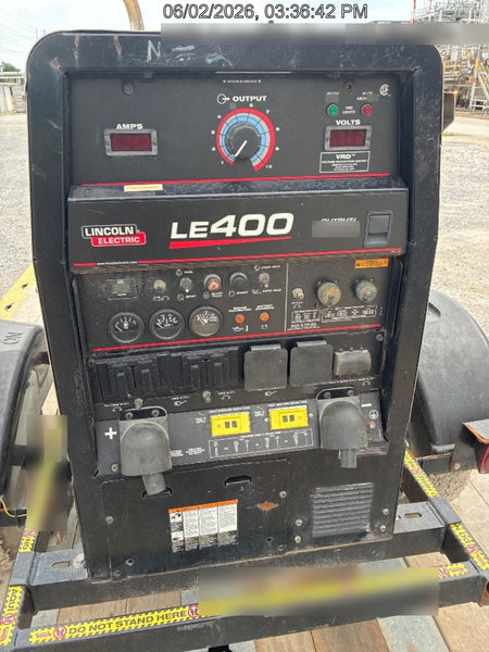 2024 Lincoln Electric LE400 Kubota V1505, Trlr, Cable Rack, Light Kit, ES Decals, T3