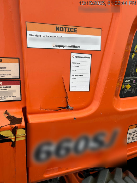 2020 JLG 660SJ