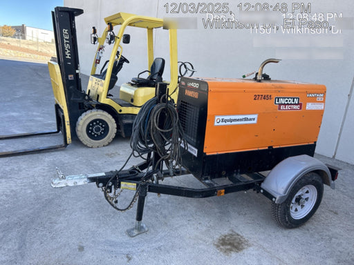 2022 Lincoln Electric LE400 Kubota V1505, Trlr, Cable Rack, Light Kit, ES Decals, T3