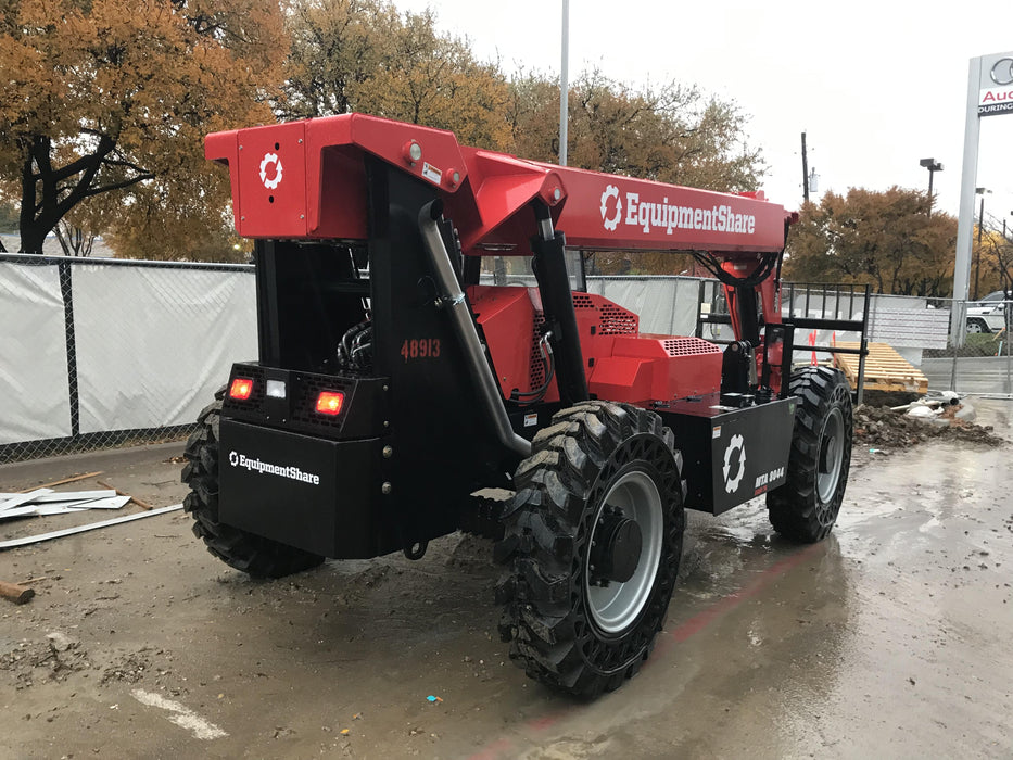 2020 Manitou MTA8044 74hp T4F, Open ROPS, Cab and Boom LED work lights, Auxiliary Hydraulics, Solid Tires, Amber strobe, Lift Hook w/66" Carriage, 60" Forks