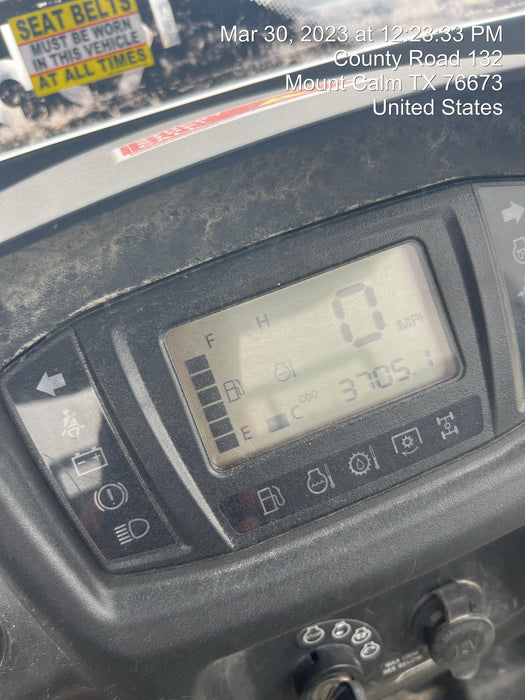 2022 Kubota RTV-X1140W-H Plastic Canopy, Windshield Acrylic Clear, LED Strobe Light, Wire Harness Kit, Back up Alarm