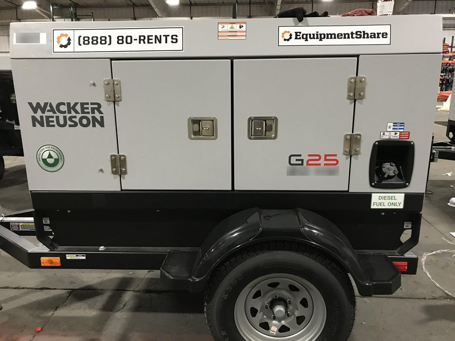 2019 WACKER NEUSON G25