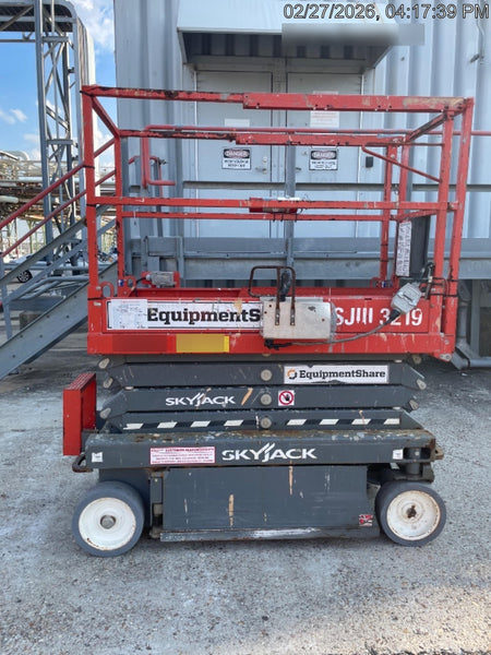 2019 Skyjack SJIII-3219 Standard Options, Trojan Batteries