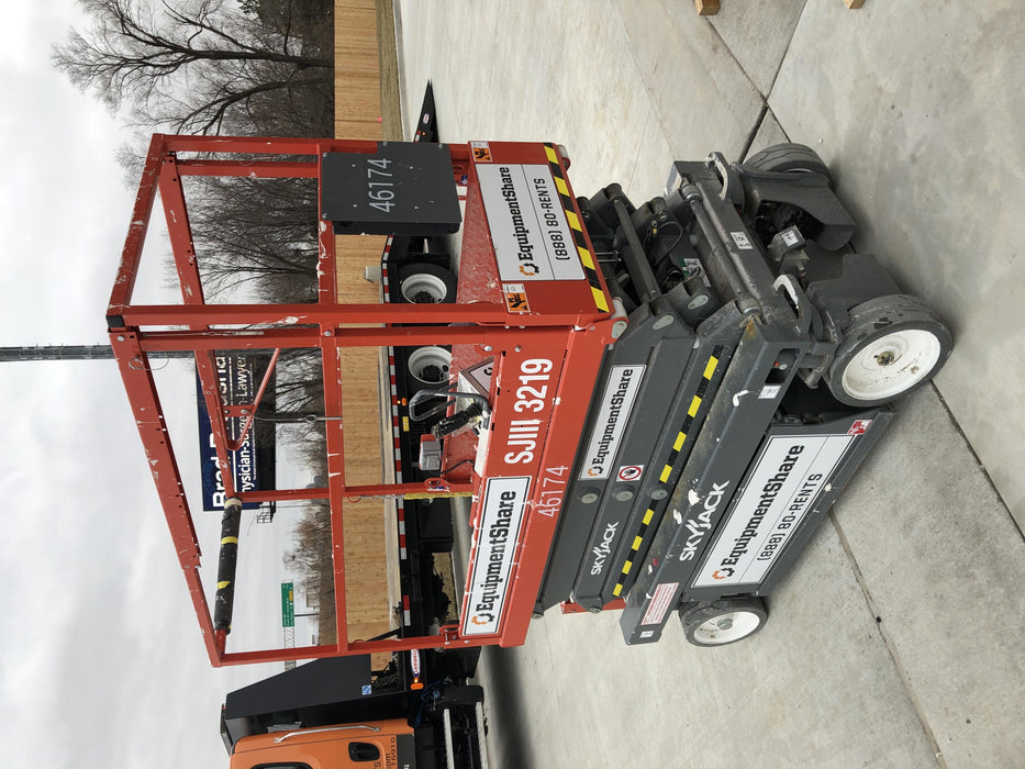 2019 Skyjack SJIII-3219 Standard Options, Trojan Batteries