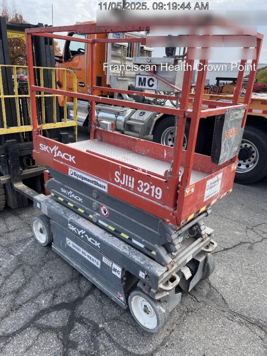 2018 Skyjack SJIII-3219 Standard Rental Specs