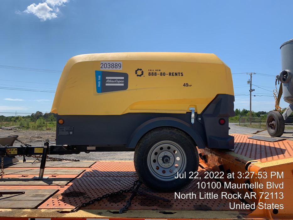 2022 ATLAS COPCO XAS188 CWK