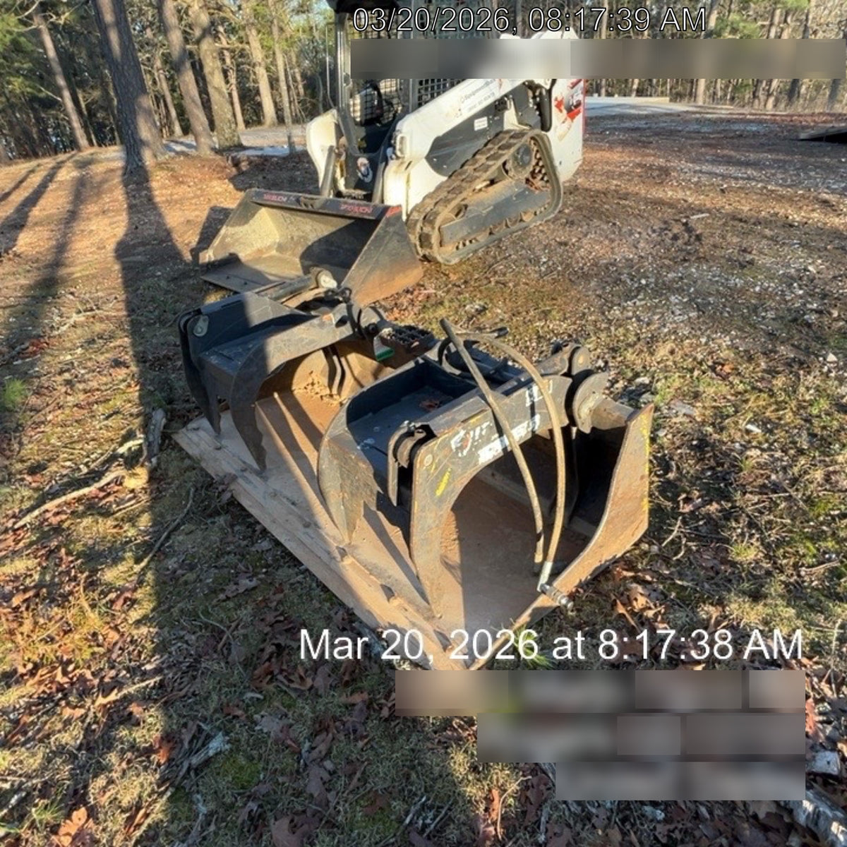 2018 PALADIN 76" Scrap Grapple Bucket - Paladin