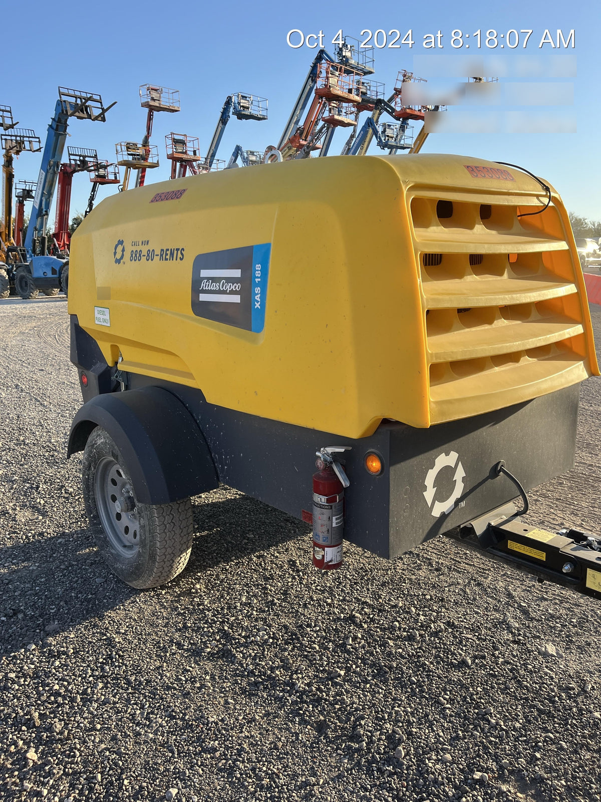 2023 ATLAS COPCO XAS188 CWK