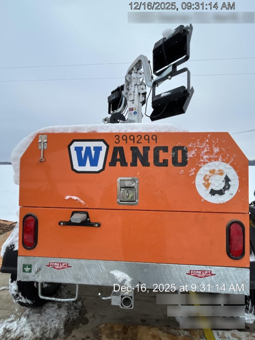 2024 Wanco WLTT-4MM4K Diesel, Deep Sea Controller, Shore Power Plug, Auto Start, (4) 350W LED Floodlights, 4kW Generator, 60 Gal Fuel Tank, 2" Ball, T3