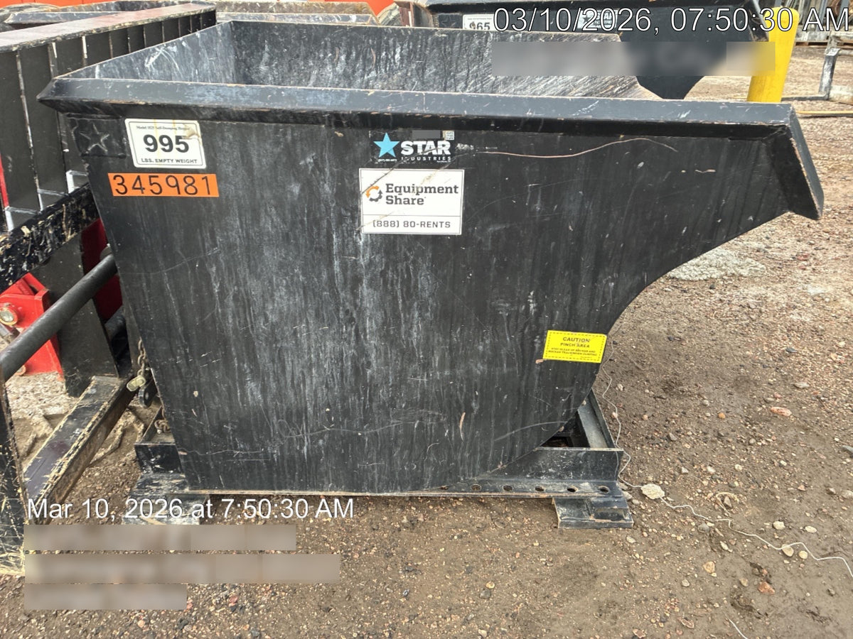 2023 STAR INDUSTRIES M-1820 - Self-Dump Hopper