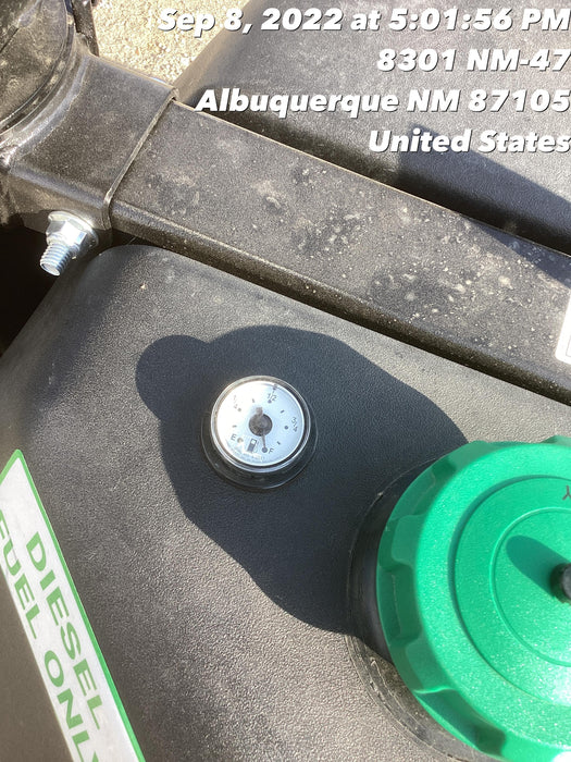 2022 Allmand NLV3GR (4) LED Light Fixture 350W, 23' Vertical Mast, 3kW Prime, Towable, ES Decals, T3