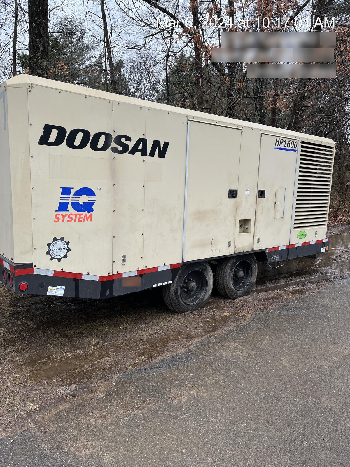 2019 DOOSAN HP1600WCU-T3 Tier 3 Reman