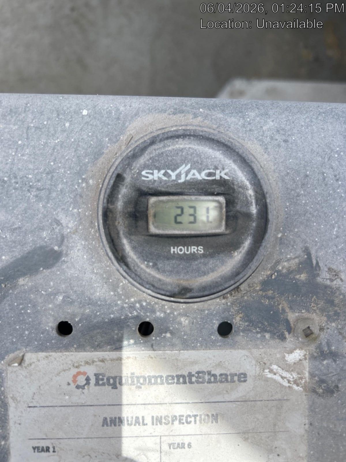 2019 Skyjack SJIII-3219 Standard Options