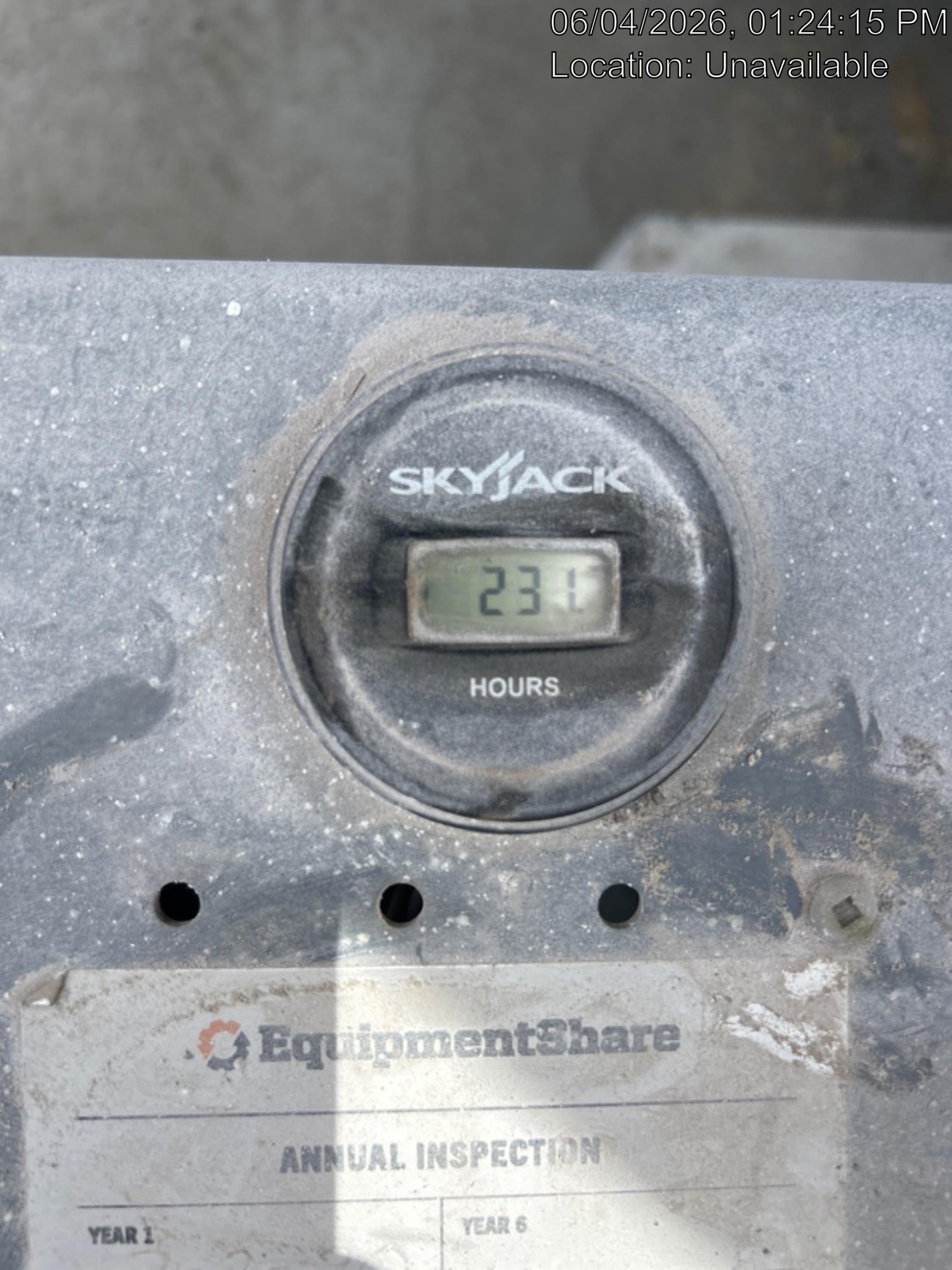 2019 Skyjack SJIII-3219 Standard Options