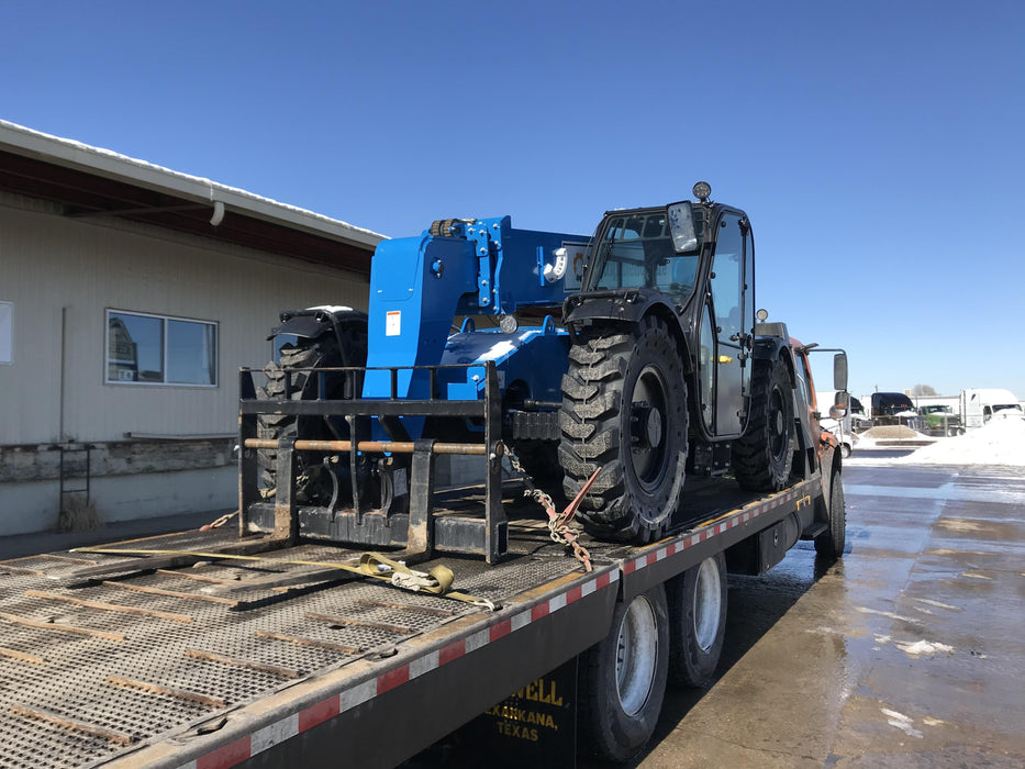 2019 Genie GTH-636 Cab/Heat/AC, Solid RT Tires, LED Work Lights, Beacon 60" QA Carriage, 48" Forks
