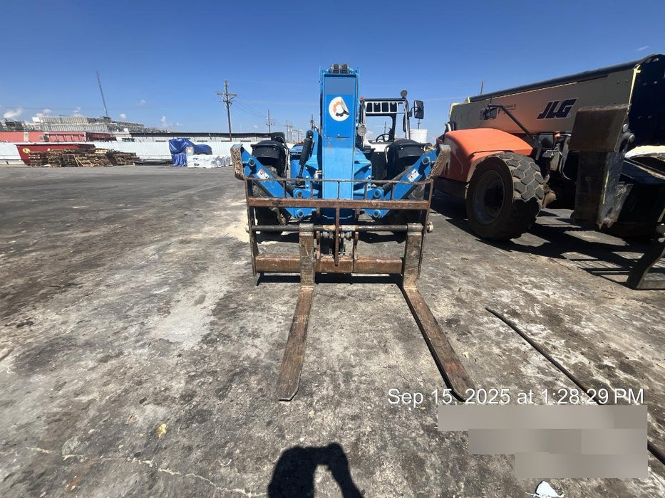 2018 Genie GTH-1056 Genie GTH-1056 w/Open ROPS, Foam Filled Tires, Work Light/Beacon, 60" Carriage and Forks
