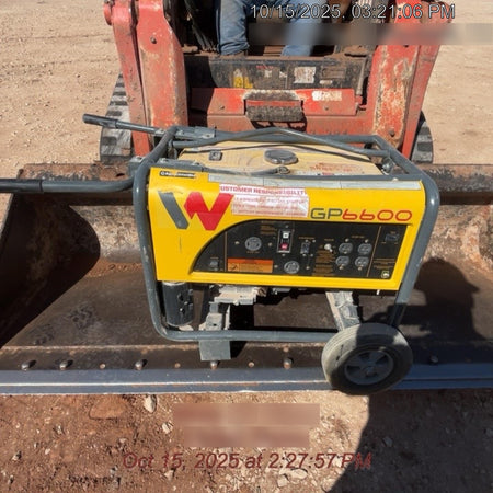 2019 WACKER NEUSON GP6600A