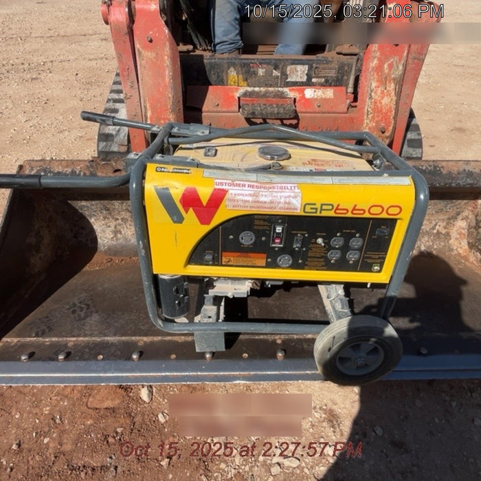 2019 WACKER NEUSON GP6600A