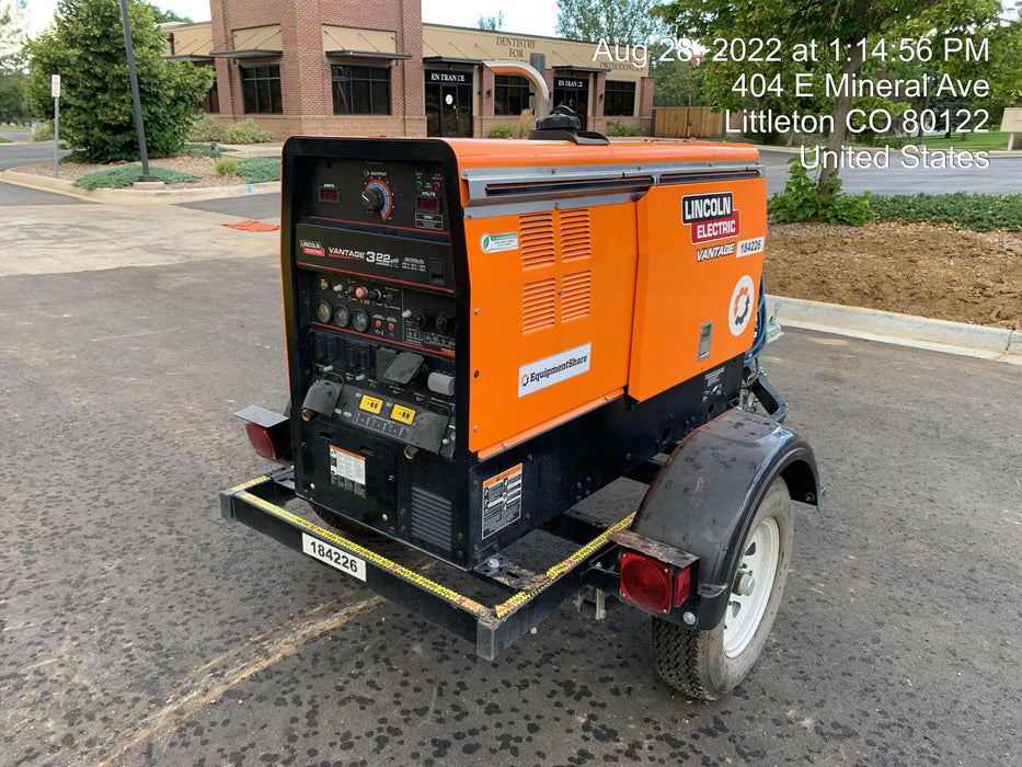 2021 Lincoln Electric Vantage 322 VANTAGE 322 READY-PAK 3