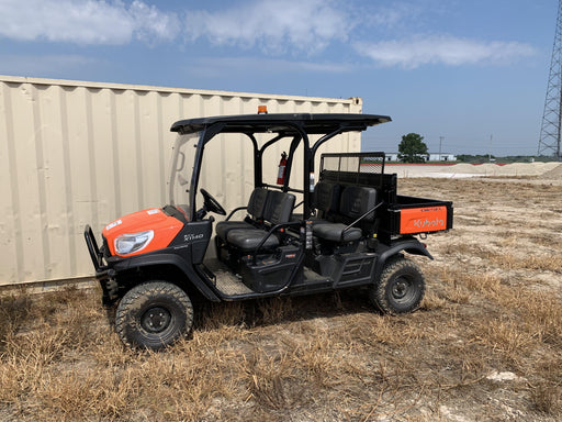 2021 Kubota RTV-X1140W-H Plastic Canopy, Windshield Acrylic Clear, LED Strobe Light, Wire Harness Kit, Back up Alarm
