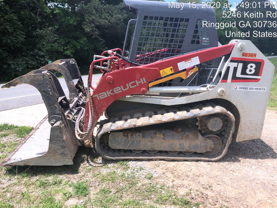 2018 PALADIN 76" Scrap Grapple Bucket - Paladin