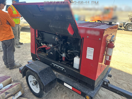 2022 Shindaiwa DGW400MDL Kubota D902 Engine, 23 HP, Dual Op Welder, Wire, Arc, Droop Stick, Tig, and CC Stick Functionality, Simulphase, 3 Phase and 1 Phase Gen Output, Single Axle NB Trlr, Slr Trckl Chrg 12V 12W, Fire Ext