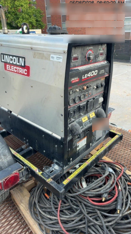 2024 Lincoln Electric LE400 Kubota V1505, Trlr, Cable Rack, Light Kit, ES Decals, T3