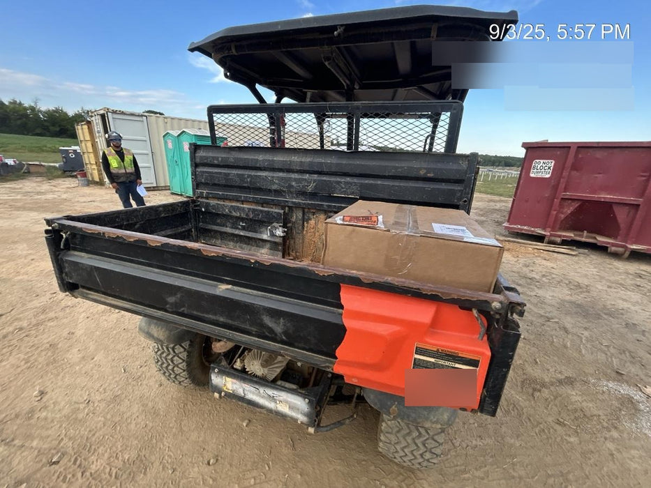 Kubota RTV-X1140W-H Plastic Canopy, Windshield Acrylic Clear, LED Strobe Light, Wire Harness Kit, Back up Alarm