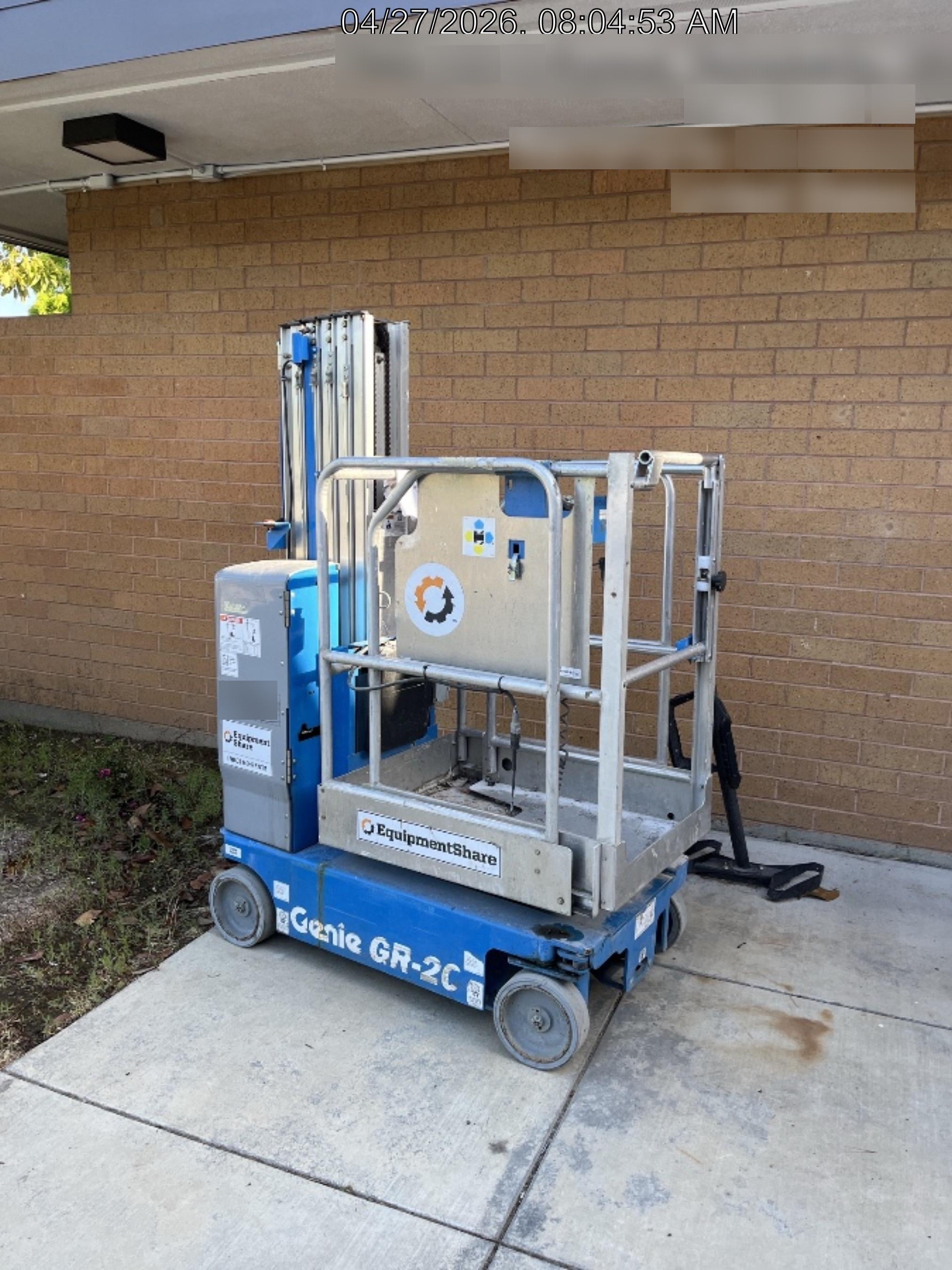 2019 GENIE GR-20