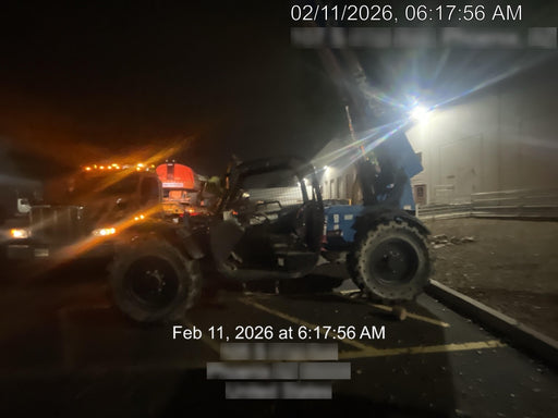 2018 Genie GTH-636 Genie GTH-636 w/Open ROPS, Work Lights, Solid Tires, RH Cab Mesh, Beacon, 48" Carriage and Forks