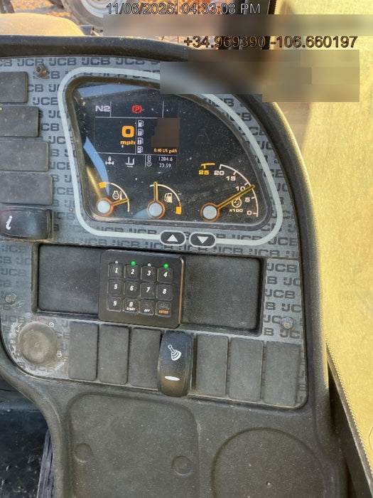 2020 JCB 509-42 Canopy, Solid Tires, Work Lights, Beacon, Aux Hydraulics, Back up Alarm, Lifting Eye, ES Decals