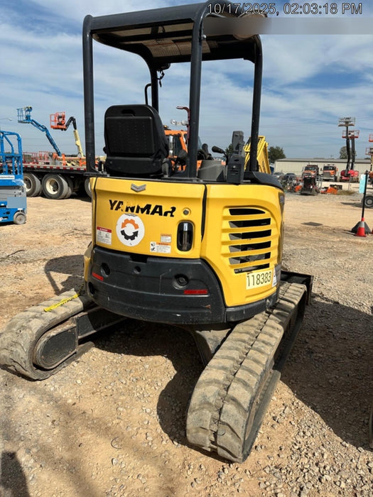 2020 Yanmar ViO35PR Open ROPS / Rubber Track / NO COUPLER