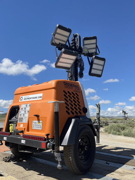 2023 Generac MLT2 Diesel, Flex Switch 120V Input, Powerzone Controller, (4) 320W LED Lights, 4kW Generator, 39.9 Gal Fuel Tank, 2" Ball, T3