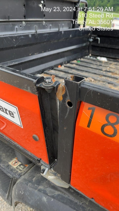 Kubota RTV-X1140W-H Plastic Canopy, Windshield Acrylic Clear, LED Strobe Light, Wire Harness Kit, Back up Alarm