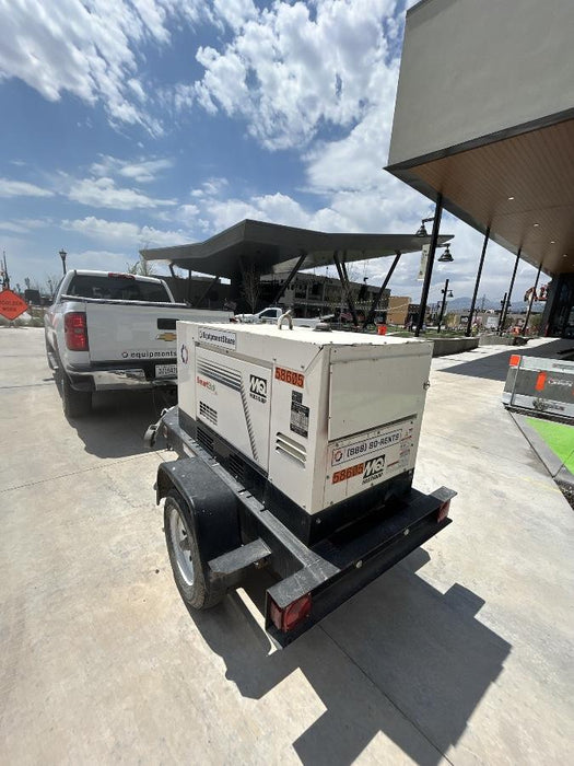 2020 Multiquip DLW400ESA4 400 amp Welder, 14kW, 120/240V, T4F Kubota, Trailer