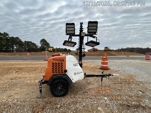 2024 Generac MLT2 Diesel, Flex Switch 120V Input, Powerzone Controller, 
(4) 320W LED Lights, 4kW Generator, 39.9 Gal Fuel Tank, 2" Ball, T3