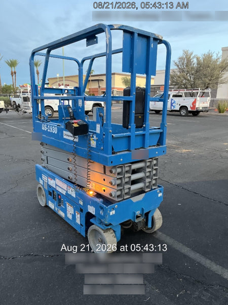 2019 Genie GS-1930 Half Height Swing Gate, 800W Inverter