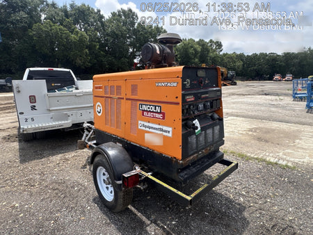 2021 Lincoln Electric Vantage 549X Ready Pak 3, ORANGE (includes trailer, cable rack, fender light kit)