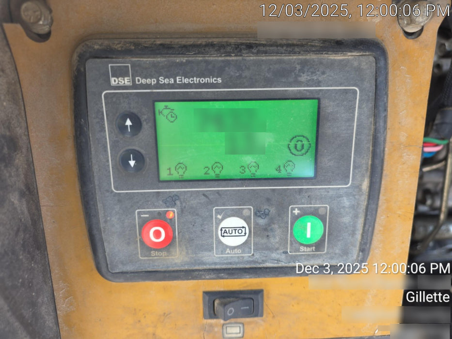 2022 Allmand NLV3GR (4) LED Light Fixture 350W, 23' Vertical Mast, 3kW Prime, Towable, ES Decals, T3