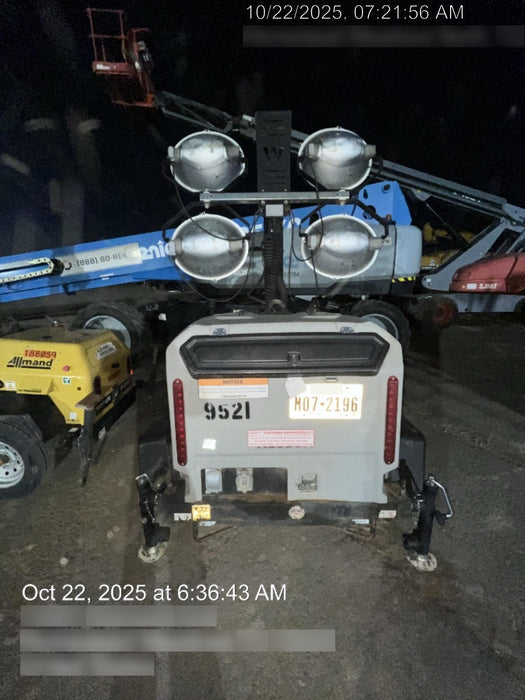 Wacker Neuson LTV6K-MH Wacker Neuson LTV6L Towable Light Tower