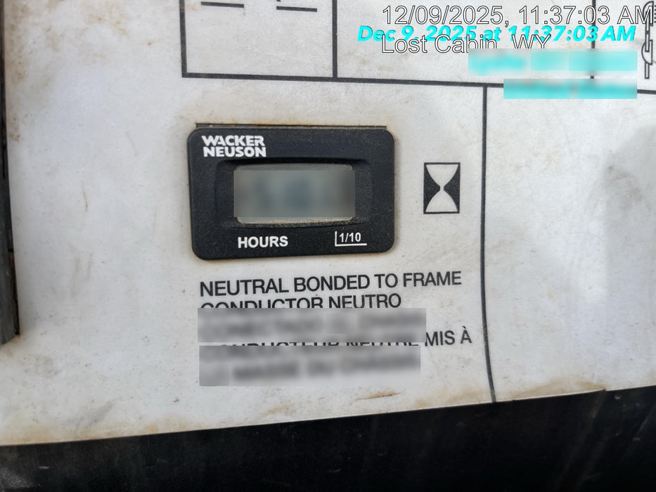 2018 Wacker Neuson LTV6L-MH Wacker Neuson LTV6L Towable Light Tower